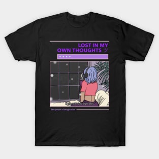 Lost in my own thoughts T-Shirt